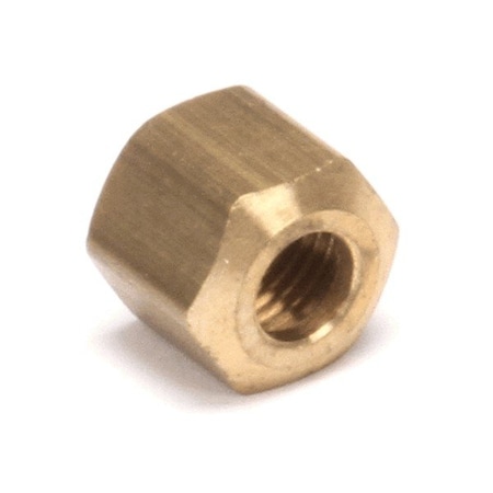 Hobart Nut, 1/4 Brass Hex 719238